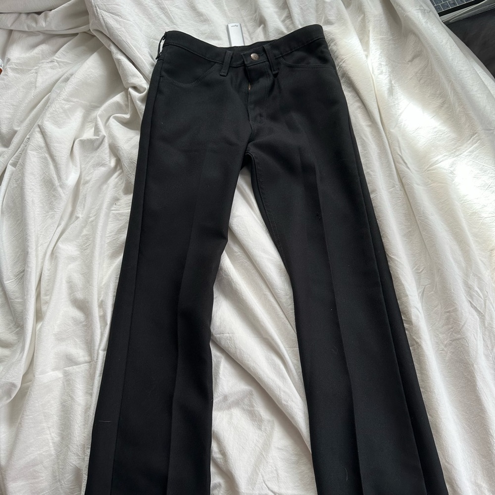 Wrangler 82 Black straight leg pants